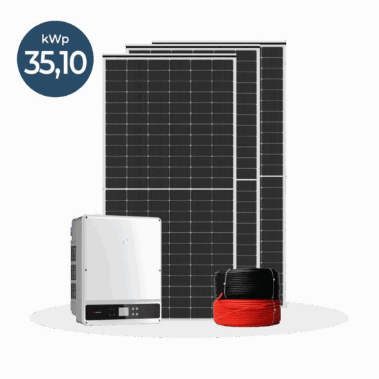Gerador On Grid Goodwe 35,10kWp