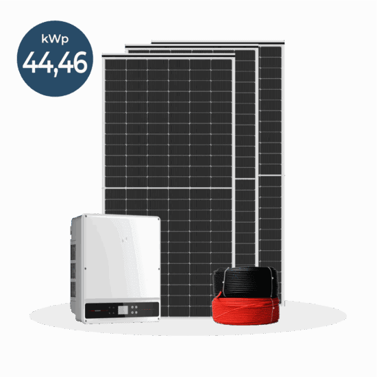Gerador On Grid Goodwe 44,46kWp