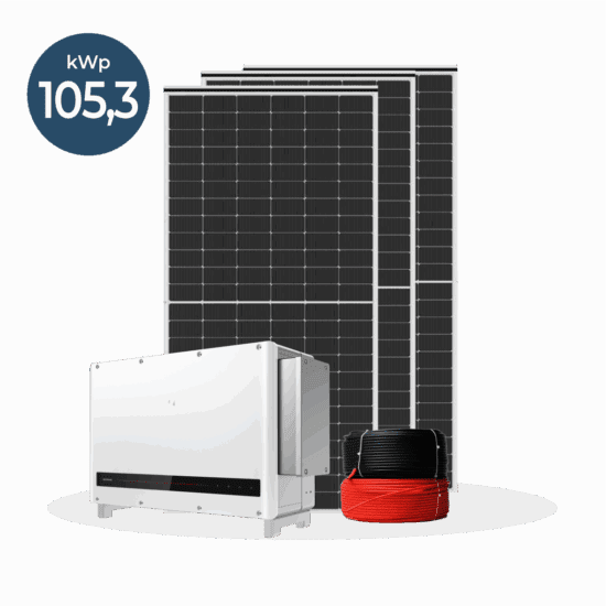 Gerador On Grid Goodwe 105,30kWp