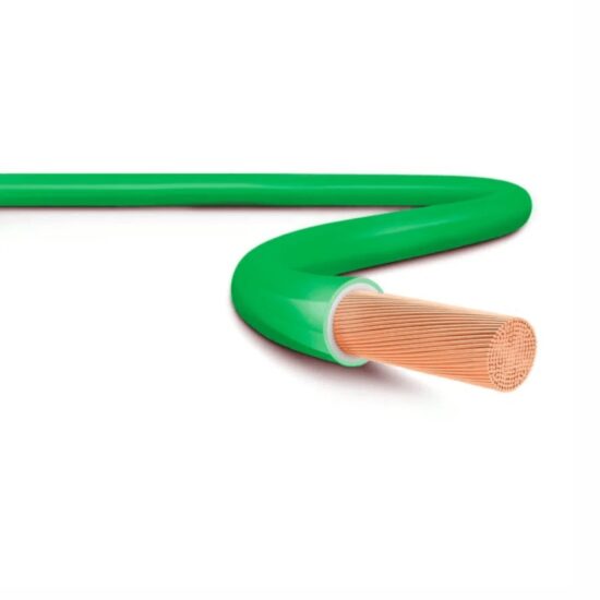 CABO FLEXÍVEL HEPR 90OC 0,6/1 KV 1X25MM2 VERDE