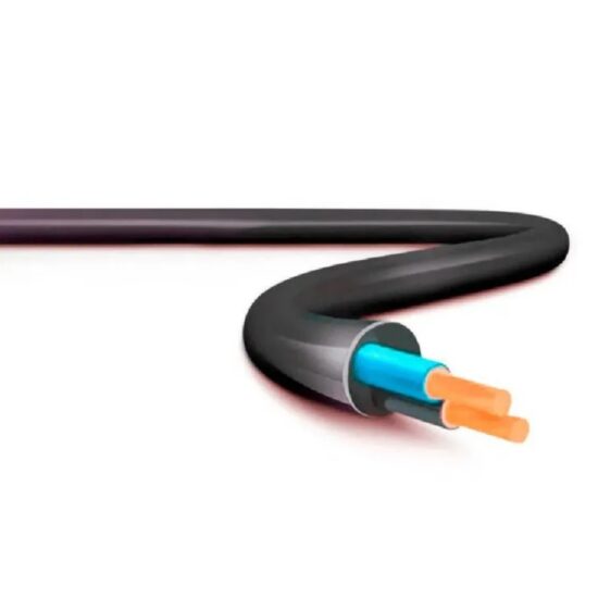 CABO PP FLEX 1KV 2X2,5MM2 PRETO