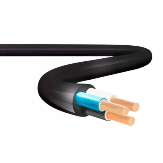 CABO PP FLEX 1KV 3X10MM² PRETO
